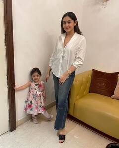 Arya Sayyeshaa Photos : 'அன்பை மட்டும் அள்ளி வீசும் வீடு..’ ஆர்யா - சாயிஷாவின் ஃபேமிலி புகைப்படங்கள்!