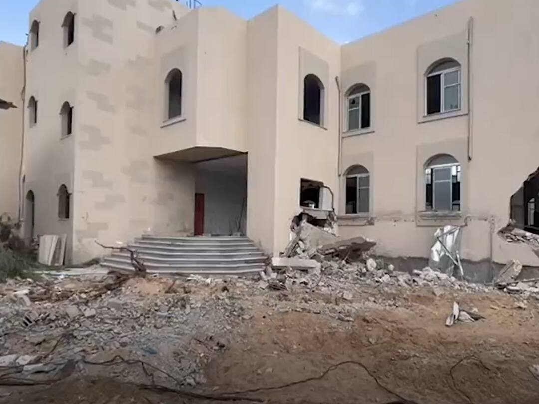 Israel Hamas War Army Claims It Found Hamas Rocket Lab Inside Gaza Mosque Once A Place Of Worship Watch 'Once A Place Of Worship...': Israel Army Claims It Found Hamas Rocket Lab Inside Gaza Mosque — Watch