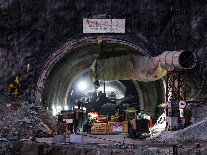 The operation to rescue 41 labourers trapped in an under-construction tunnel in Silkyara on the Char Dham route in Uttarakhand entered its 11th day on Wednesday. (Image Source: PTI)