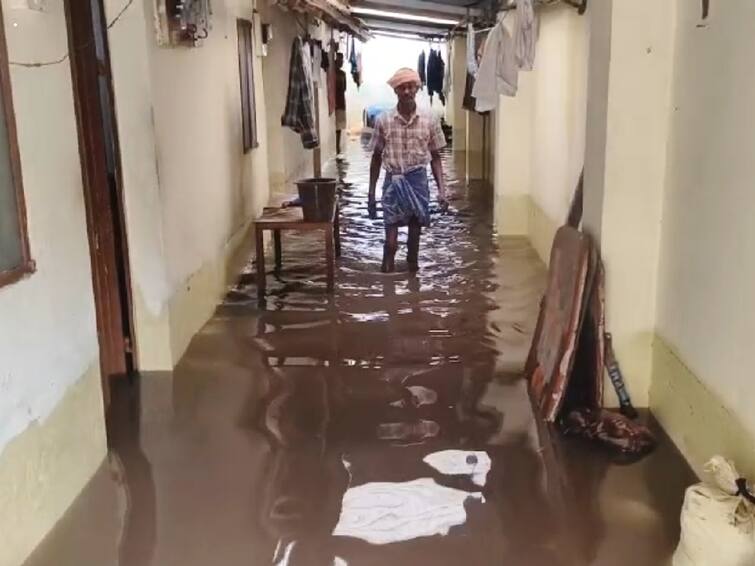 TN Rain heavy rains in Tirupur people suffered as flood water entered their houses TNN திருப்பூரில் கொட்டித் தீர்த்த கனமழை ; வீடுகளுக்குள் புகுந்த வெள்ள நீரால் மக்கள் அவதி