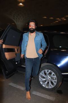 મુંબઇ એરપોર્ટ પર સ્પોર્ટ થયો વિકી કૌશલ, ફિલ્મ Sam Bahadur' ને લઇને છે ચર્ચામાં