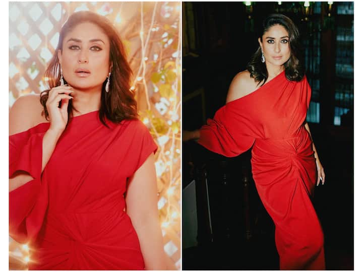Kareena Kapoor is setting the temperature soaring with her stunning pictures in a fiery red look.