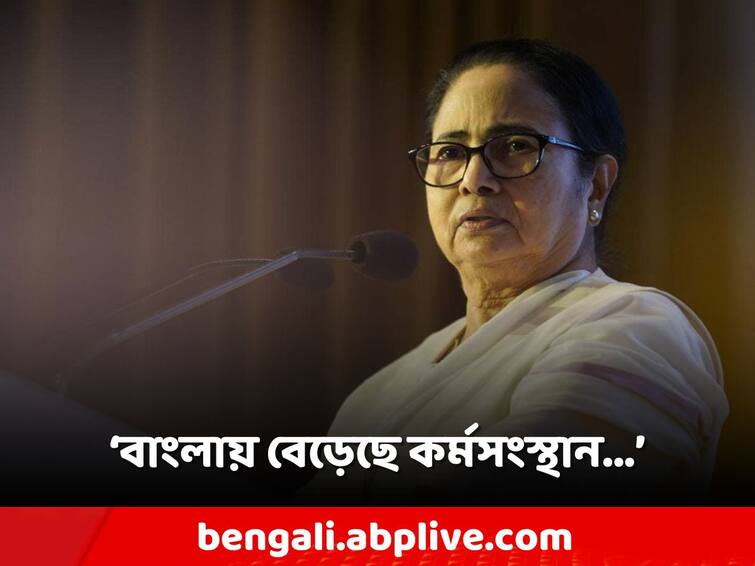 Mamata Banerjee claims that even though job opportunities in India have decreased, employment has increased in West Bengal, Bengal Global Business Summit, 2023 Mamata Banerjee: 'ভারতে কমেছে...বাংলায় কর্মসংস্থান বেড়েছে', দাবি মমতার