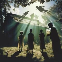 AI Photos: आसमान में उड़ेंगे भूत तो कैसा दिखेगा नजारा? एआई की ये तस्वीरें देख लोगों के उड़े होश!