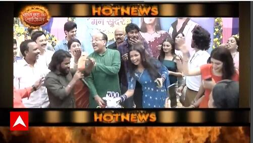 Dangal series Maan Sundar celebrates completion of 700 episodes, Team cuts cake | Hot News