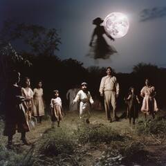 AI Photos: आसमान में उड़ेंगे भूत तो कैसा दिखेगा नजारा? एआई की ये तस्वीरें देख लोगों के उड़े होश!