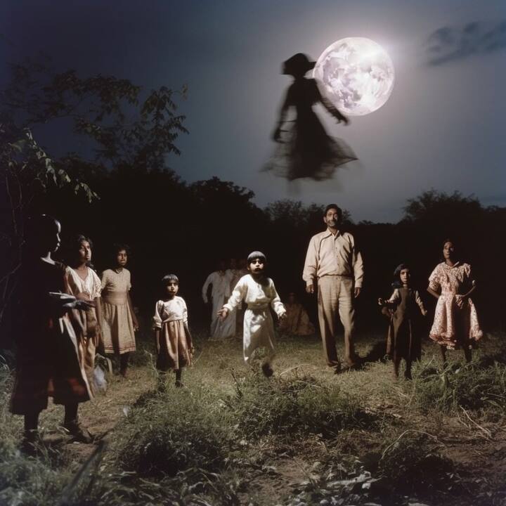 सोशल मीडिया पर ऐआई की तस्वीरें तेजी से वायरल हो रही हैं. इन तस्वीरों में भूतों को लोगों के आसपास मौजूद होते दिखाया गया है.