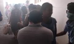 Salem Govt Hospital Evacuates Patients As Fire Engulfs Facility — PICS