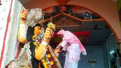 Jagaddhatri Pujo: মা জগদ্ধাত্রীকে মহিলা সেজে বরণ করেন পুরুষরা, কেন এমন রীতি?