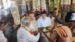 அமைச்சர்களின் முன்னிலையில் நடந்த திருச்சி மலைக்கோட்டை கோவிலின் மரத்தேர் வெள்ளோட்டம்!
