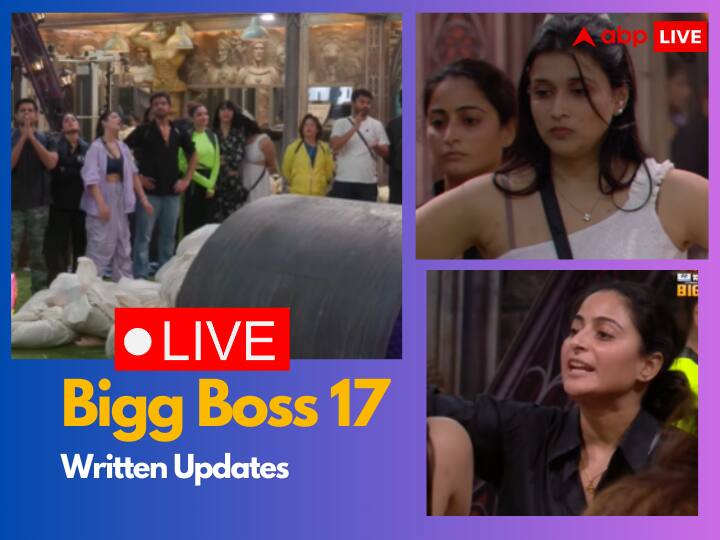 Bigg Boss 17 Episode 39 Written Live Updates: राशन टास्क में मनारा चोपड़ा की लगी क्लास, विक्की जैन और सना के बीच हुई भयंकर लड़ाई Bigg Boss 17 Episode 39 Written Live Updates Manara Chopra in Ration task Vicky Jain angry on sana raees khan Bigg Boss 17 Episode 39 Written Live Updates: राशन टास्क में मनारा चोपड़ा की लगी क्लास, विक्की जैन और सना के बीच हुई भयंकर लड़ाई