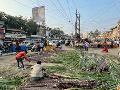 Chhattisgarh News: एकादशी त्योहार पर रायपुर बाजार में छाई रौनक, बिक रहे लाल और सफेद गन्ने, देखें तस्वीरें