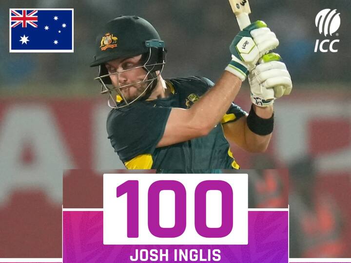 IND vs AUS 1st T20 India playing against Australia Ton up Josh Inglis powers Australia to 208 for 3 IND Vs AUS, 1st T20: తొలి టీ 20లో ఆసిస్‌ భారీ స్కోరు, జోస్‌ ఇంగ్లిస్‌ శతక గర్జన