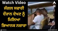 Viral Video: ਜੰਗਲ ਸਫਾਰੀ ਦੌਰਾਨ ਦੇਖਣ ਨੂੰ ਮਿਲਿਆ ਭਿਆਨਕ ਨਜ਼ਾਰਾ, ਟੂਰਿਸਟ ਕਾਰ 'ਤੇ ਅਚਾਨਕ ਚੜ੍ਹੀ ਸ਼ੇਰਨੀ, ਫਿਰ ਜੋ ਹੋਇਆ...