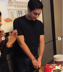 Agastya Nanda Cuts Birthday Cake With The Archies Co-Actor Suhana Khan, Mihir Ahuja - See Pics