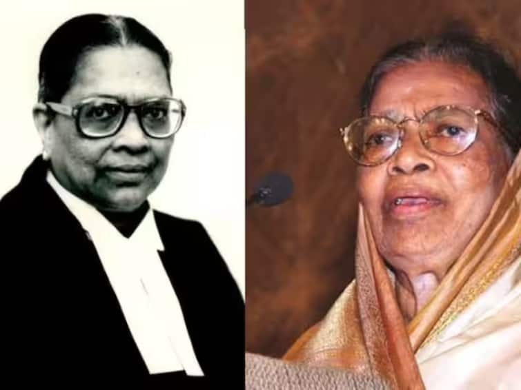 Fatima Biwi the first woman judge of the Supreme Court passed away at the age of 96 abpp Fathima Beevi : सर्वोच्च न्यायालयाच्या पहिल्या महिला न्यायाधीश फातिमा बीवी यांचं निधन, वयाच्या 96 व्या वर्षी घेतला अखेरचा श्वास