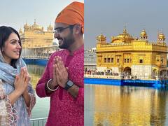 Hansika Motwani : தங்ககோவிலில் தரிசனம் செய்த ஹன்சிகா-சொஹைல் தம்பதி..!