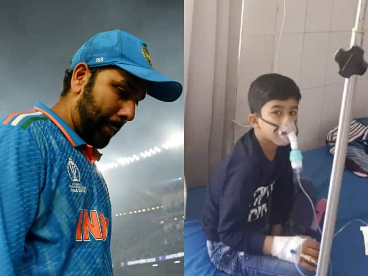 World Cup 2023: Innocent child cried bitterly after seeing India's defeat, had to be admitted to hospital due to breathlessness World Cup 2023: भारत की हार देख फूट-फूटकर रोया मासूम बच्चा, सांस अटकने पर कराना पड़ा अस्पताल में भर्ती