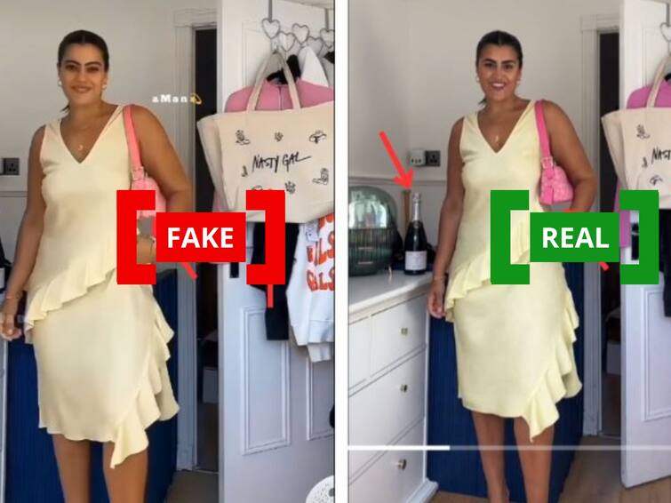 Fact Check: Viral Video Claiming To Show Kajol Changing Clothes On Camera Is A Deepfake