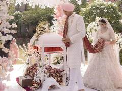 Photos: भारतीय क्रिकेटर नवदीप सैनी ने रचाई शादी, जानें कौन हैं तेज गेंदबाज की वाइफ स्वाति अस्थाना