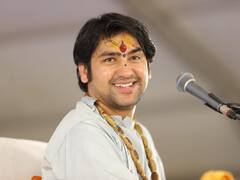 कानपुर पहुंचे बागेश्वर धाम के पीठाधीश्वर धीरेंद्र शास्त्री, कहा- 'गर्व से कहते हैं कि हम हिंदूवादी हैं'