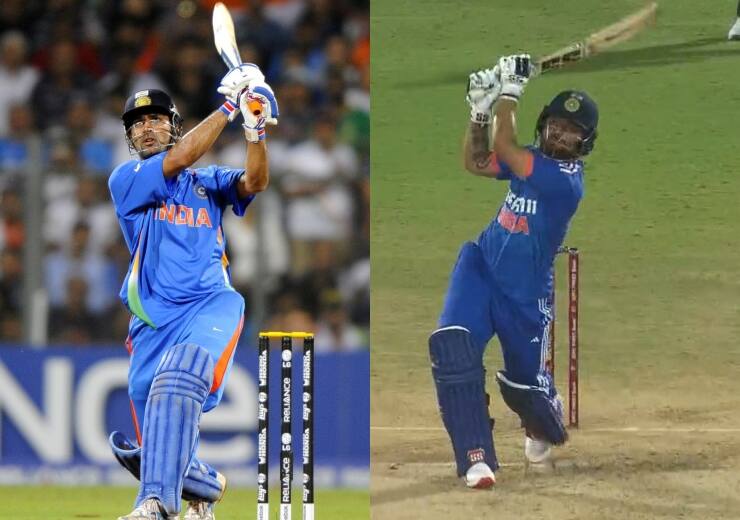 IND vs AUS 1st T20 Rinku Singh win the match in the style of Vinatage MS Dhoni IND vs AUS: भारतीय क्रिकेट टीम को मिला नया एमएस धोनी, रिंकू सिंह ने ऑस्ट्रेलिया के खिलाफ उसी स्टाइल में दिलाई जीत