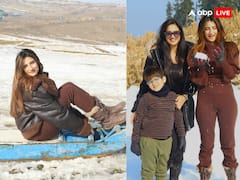 Palak Tiwari Photos: मां श्वेता के साथ बर्फीली वादियों में मजे करती दिखीं पलक तिवारी, फैंस के साथ शेयर की वेकेशन की झलक