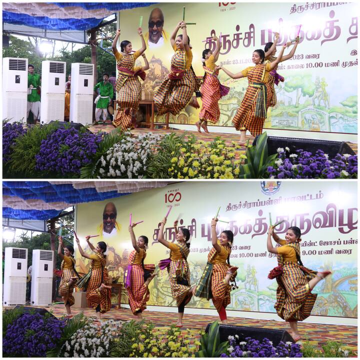 புத்தகத் திருவிழாவில் கலை நிகழ்ச்சி