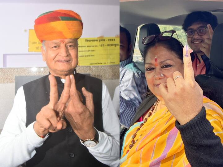 Rajasthan Assembly Elections 2023 BJP Congress Claim Victory in Rajasthan Election Ashok Gehlot Rajasthan Election 2023: कांग्रेस-बीजेपी का राजस्थान में अपनी सरकार बनाने का दावा, सीएम गहलोत बोले- 'लगता है कोई अंडर करंट...'