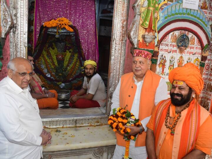 Gujarat CM Bhupendra Patel offered prayers at Shri Hanuman Garhi temple and Ramlala in Ayodhya UP News: अयोध्या दौरे पर पहुंचे गुजरात के CM भूपेंद्र पटेल, हनुमानगढ़ी और रामलला के किए दर्शन