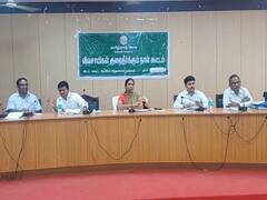 கால்வாய் தூர்வாரப்படவில்லை...விவசாயிகள் புகார்; அதிகாரிகளை சத்தமிட்ட தருமபுரி கலெக்டர்