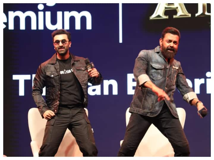 Ranbir Kapoor and Bobby Deol on Friday attended the music launch event of their upcoming film Animal and the videos and photos from the event prove that they had quite a lot of fun.