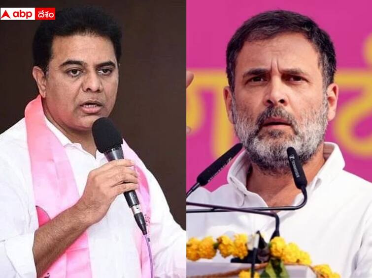 Telangana Elections 2023 KTR asks questions to Rahul Gandhi in x Twitter KTR Questions To Rahul Gandhi: వీటికి జవాబు చెప్పే దమ్ముందా? రాహుల్ గాంధీకి మంత్రి కేటీఆర్ ప్రశ్నాస్త్రాలు ఇవే