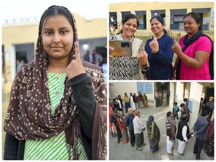 Rajasthan Election 2023: Voters Turn Up In Large Numbers As State Goes To Polls — IN PICS