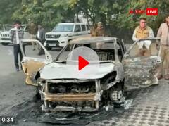 नोएडा में चलती कार बनी आग का गोला, दो इंजीनियर जिंदा जले