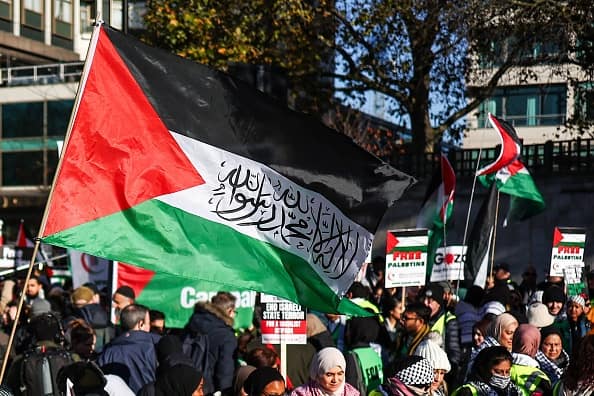 Israel Gaza Hamas Palestine War United Kingdom Police London Protest Jihad Don't Use ‘Jihad’ Chants: UK Police Issue Warning To Israel-Hamas Protesters