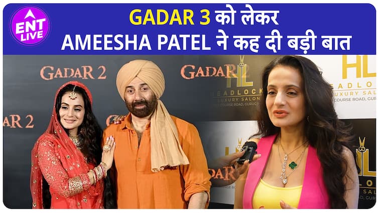 Ameesha Patel ने की Gadar 3 और आने वाले Projects के बारे में बात, करने वाली हैं बड़ी Announcement