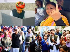 In Photos: राजस्थान में 70 फीसदी से ज्यादा मतदान, किस दिग्गज ने कहां डाले वोट, देखें तस्वीरें