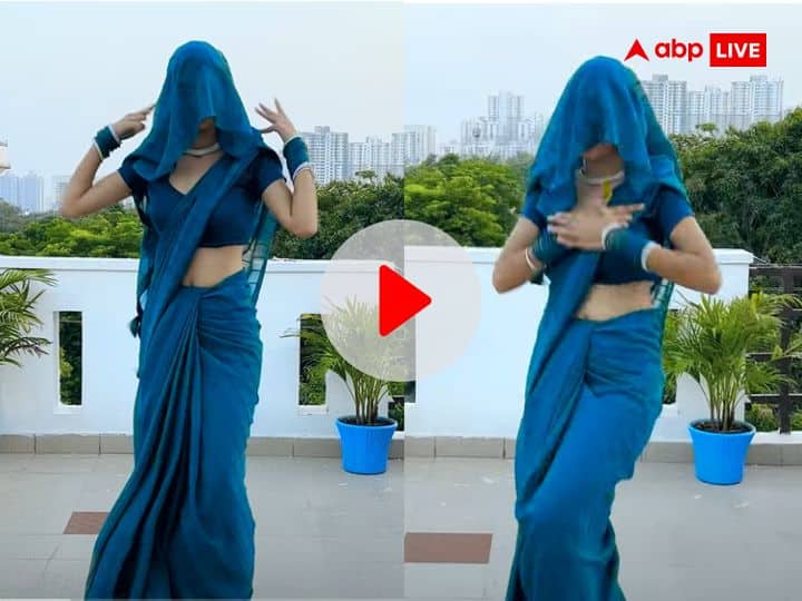 Bhabhi dance video on tu joban main bharpur haryanvi song watch latest bhabhi dance viral video Bhabhi Dance Video: 'तू जोबन मै भरपूर...', हरियाणवी गाने पर भाभी का देसी डांस हुआ वायरल, लोग बोले- 'तारीफ के लिए शब्द नहीं हैं'
