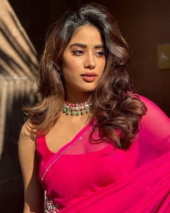 Janhavi Kapoor PHOTO: પિંક સાડીમાં જ્હાન્વી કપૂરનો સ્ટાઇલિશ અવતાર