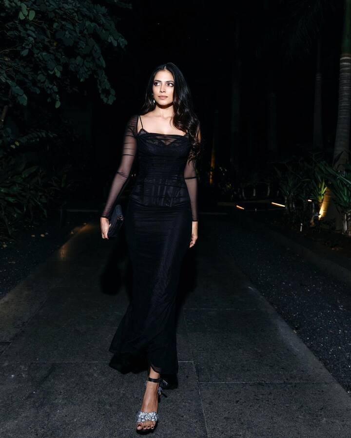 మాళవిక మోహనన్ లేటెస్ట్ స్టన్నింగ్ ఫోటోలు. (Image Source : Instagram/malavikamohanan)