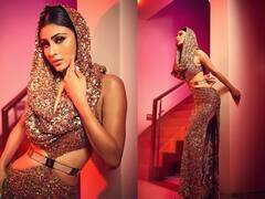 Mouni Roy Photos : ஜிகுஜிகு உடையில் ஜொலிக்கும் நடிகை மௌனி ராயின் புகைப்படங்கள்..!