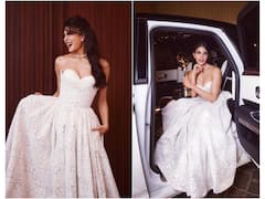 Jacqueline Fernandez Gives Fairytale Vibes In A White Gown; SEE PICS