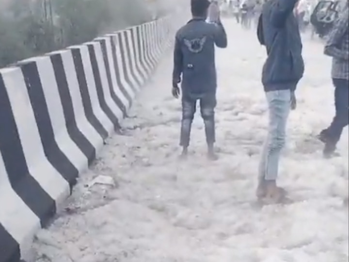 Intense Hailstorm Whitewashes Parts Of Gujarat As Sudden Rain Lashes State: See Pics