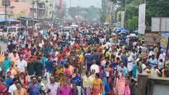 Karthigai Deepam 2023:திரு கார்த்திகை கொண்டாட்டம்... திருவண்ணாமலையில் குவியும் பக்தர்கள்!