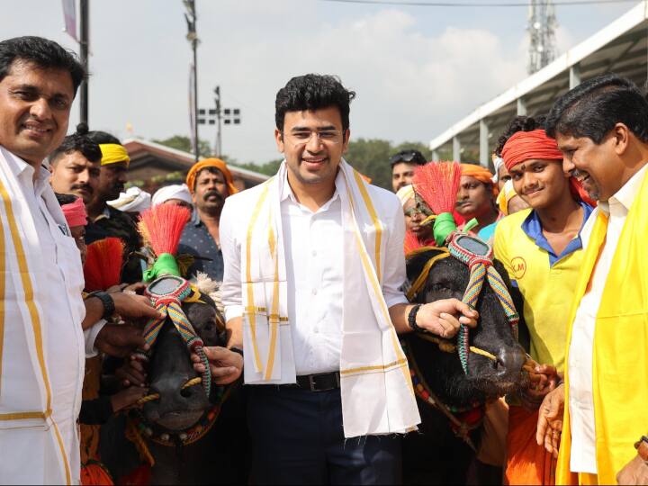 BJP Tejasvi Surya Says Sanatana Dharma Can Be Saved Only If We Save Traditional Games Tejasvi Surya On Sanatana Dharma: पारंपरिक खेलों पर तेजस्वी सूर्या बोले- 'सनातन धर्म तभी बचाया जा सकता है जब हम...'