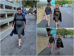 Rubina Dilaik Pics: प्रेग्नेंट Rubina Dilaik  ने बॉडीकॉन ड्रेम में फ्लॉन्ट किया बेबी बंप, पति Abhinav Shukla के साथ एक्ट्रेस ने यूं एंजॉय किया वीकेंड