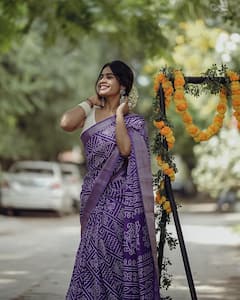 Swathi Naidu: చీరలో మెరిసిన డ్యాన్సింగ్ స్టార్ స్వాతి నాయుడు