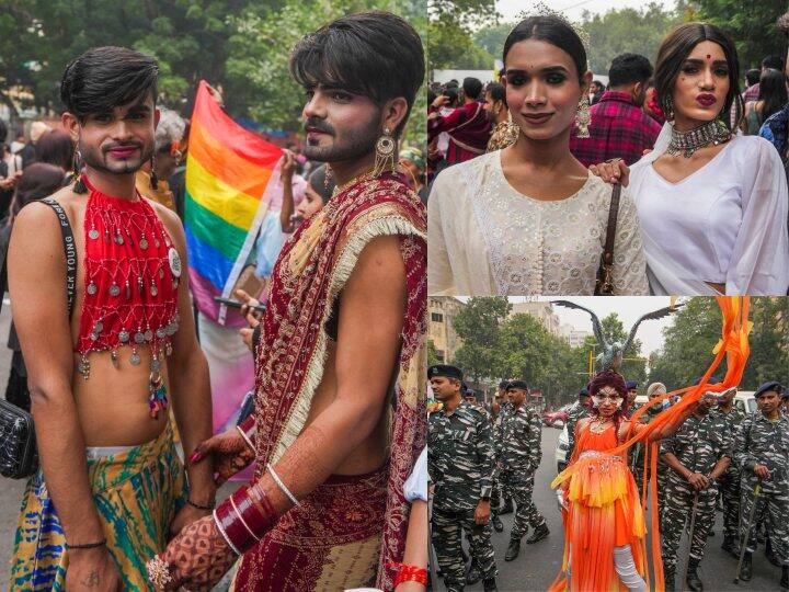 साड्डा हक… LGBTQ समुदाय ने निकाली प्राइड परेड, तीन घंटे तक मार्च कर पहुंचे जंतर मंतर