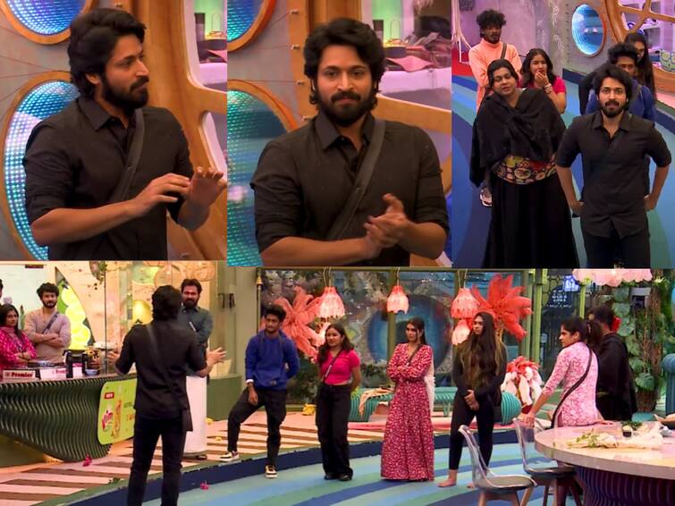 Bigg Boss Tamil 7 Harish Kalyan Back to Bigg Boss House Parking Movie Promotion திடீரென பிக்பாஸ் வீட்டிற்குள் நுழைந்த பிரபல நடிகர்...அதிர்ச்சியின் உச்சத்தில் போட்டியாளர்கள்!